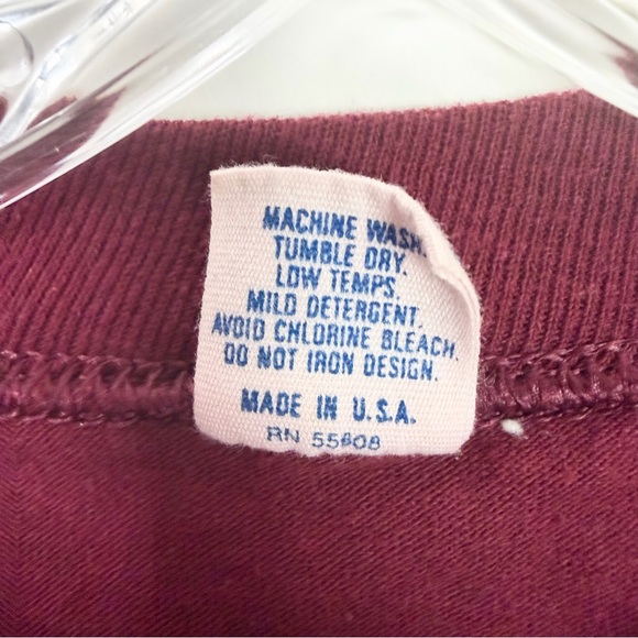 Vintage 80s Minnesota Gophers T Shirt Large College University Sports USA Made - Picture 3 of 5